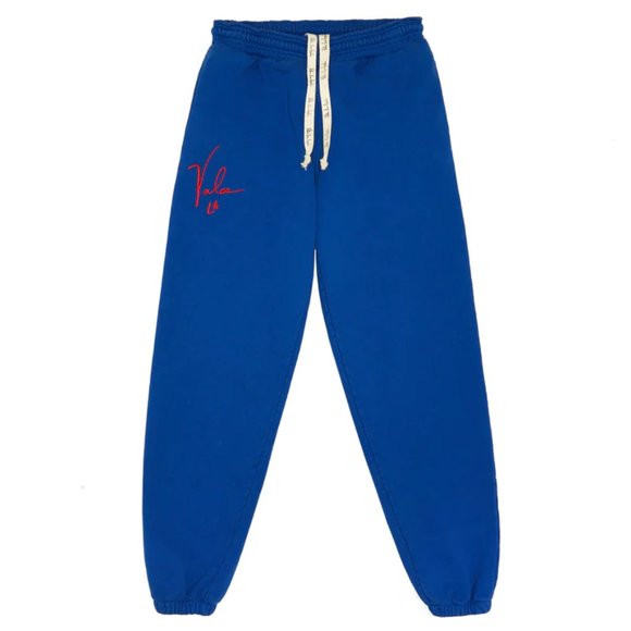 💙Valas Los Angeles💙French Terry Cotton Logo Stitched Sweatpants - Picture 1 of 6